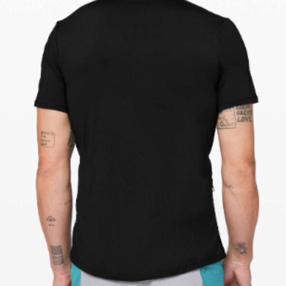 (6057) LULULEMON MENS Metal Vent Tech Short Sleeve - Picture 3 of 7